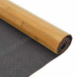 Tappeto Rettangolare Natura 70x400 cm in Bambù