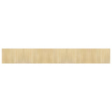 Tappeto Rettangolare Natura Chiaro 70x500 cm in Bambù