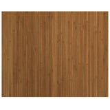 Tappeto Rettangolare Marrone 80x100 cm in Bambù
