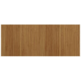 Tappeto Rettangolare Marrone 80x200 cm in Bambù