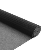Tappeto Rettangolare Nero 80x400 cm in Bambù
