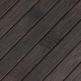 Tappeto Rettangolare Marrone Scuro 100x500 cm in Bambù