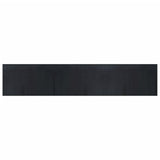 Tappeto Rettangolare Nero 60x300 cm in Bambù