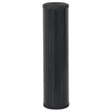 Tappeto Rettangolare Nero 60x300 cm in Bambù