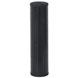 Tappeto Rettangolare Nero 80x400 cm in Bambù