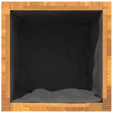 Fioriera da Giardino 45x45x45 cm in Legno Massello di Acacia