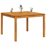 Tavolo da Pranzo da Giardino 110x110x75cm Legno Massello Acacia