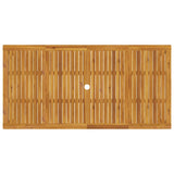 Tavolo da Pranzo da Giardino 180x90x75 cm Legno Massello Acacia