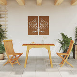 Tavolo da Pranzo da Giardino 110x56x75 cm Legno Massello Acacia