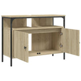 Mobile Lavabo Bagno Rovere Sonoma 80x30x60 cm Legno truciolato