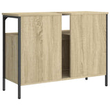 Mobile Lavabo Bagno Rovere Sonoma 80x30x60 cm Legno truciolato