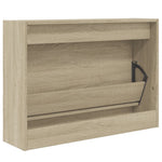 Scarpiera Rovere Sonoma 80x21x57 cm in Legno truciolato