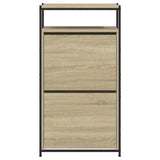 Scarpiera Rovere Sonoma 60x34x112 cm in Legno truciolato