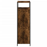 Scarpiera Rovere Fumo 60x34x112 cm in Legno truciolato
