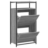 Scarpiera Grigio Sonoma 60x34x112 cm in Legno truciolato