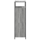 Scarpiera Grigio Sonoma 60x34x112 cm in Legno truciolato
