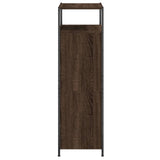 Scarpiera Rovere Marrone 60x34x112 cm in Legno truciolato