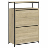 Scarpiera Rovere Sonoma 75x34x112 cm in Legno truciolato