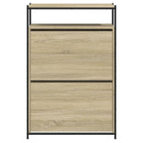 Scarpiera Rovere Sonoma 75x34x112 cm in Legno truciolato