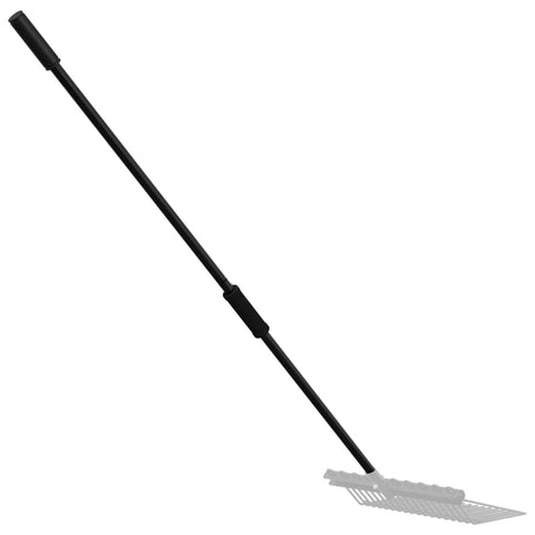 Manico per Forcone 3,5x127,5 cm Nero in Acciaio
