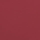 Cuscini Sedia con Schienale Alto 4 pz Rosso Vino Tessuto Oxford