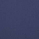 Cuscini Sedia Schienale Basso 2 pz Blu Marino in Tessuto Oxford