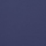 Cuscino per Pallet Blu Marino 120x40x12 cm in Tessuto