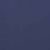 Cuscino Panca da Giardino Blu Marino 200x50x3 cm Tessuto Oxford