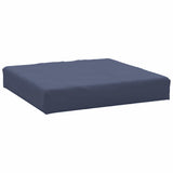 Cuscino per Pallet Blu Marino 60x60x9,5 cm in Tessuto Oxford