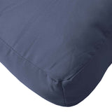 Cuscino per Pallet Blu Marino 60x60x9,5 cm in Tessuto Oxford