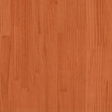 Giroletto senza Materasso Marrone Cera 150x200 cm Legno di Pino