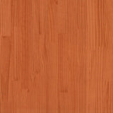 Giroletto senza Materasso Marrone Cera 160x200 cm Legno di Pino