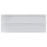 Mensole a Muro 2 pz 100x40 cm Argento in Acciaio Inossidabile