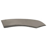 Bimini di Prua con Tendalino 2 Archi Grigio 180x150x110 cm