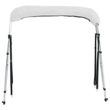 Bimini di Prua con Pareti Laterali 3 Archi 183x(137-152)x137cm