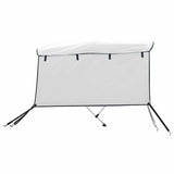 Bimini di Prua con Pareti Laterali 3 Archi 183x(137-152)x137cm
