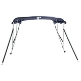 Bimini di Prua con Pareti Laterali 3 Archi 183x(137-152)x137cm