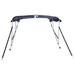 Bimini di Prua con Pareti Laterali 3 Archi 183x(154-167)x137cm