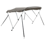 Bimini di Prua con Pareti Laterali 3 Archi 183x(137-152)x137cm