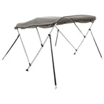 Bimini di Prua con Pareti Laterali 3 Archi 183x(154-167)x137cm