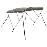Bimini di Prua con Pareti Laterali 3 Archi 183x(170-182)x137cm