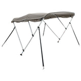 Bimini di Prua con Pareti Laterali 3 Archi 183x(185-198)x137cm