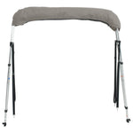 Bimini di Prua con Pareti Laterali 3 Archi 183x(185-198)x137cm