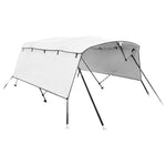 Bimini di Prua con Pareti Laterali 4 Archi 243x(170-182)x137cm