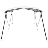 Bimini di Prua con Pareti Laterali 4 Archi 243x(170-182)x137cm