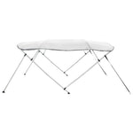 Bimini di Prua con Pareti Laterali 4 Archi 243x(170-182)x137cm