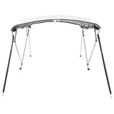 Bimini di Prua con Pareti Laterali 4 Archi 243x(185-198)x137cm