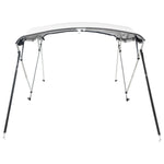 Bimini di Prua con Pareti Laterali 4 Archi 243x(200-213)x137cm