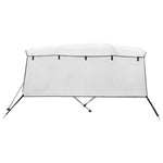 Bimini di Prua con Pareti Laterali 4 Archi 243x(200-213)x137cm