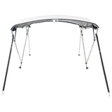 Bimini di Prua con Pareti Laterali 4 Archi 243x(230-244)x137cm